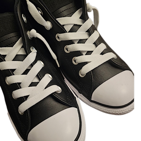 Converse Chuck Taylor All Star Street Leather Mid Top Unisex Sz:5 Boys| 7 Women - Picture 16 of 16